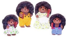 ezys gyvunas - Epoch Sylvanian Families Hedgehog Family 3122S - 1 nuotrauka
