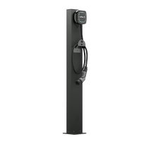 wallbox - Wallbox Pedestal Eiffel Basic Mono for Pulsar family, Black Wallbox | PED-EIFBS-MONO - 3 nuotrauka