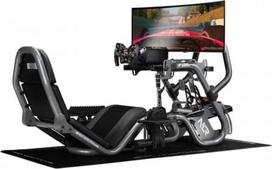 racing simuliatorius - Next Level Racing F-GT Pro Racing Simuliatoriaus Kabina Juoda (Black) - 4 nuotrauka