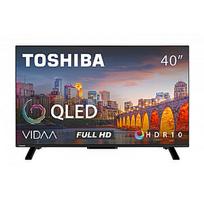 toshiba televizorius - Toshiba 40QV2F63DG LED 40" Smart Juodas (Black) - 1 nuotrauka