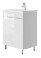 Vonios spintelė ARIADNA AP2-60, balta (White)