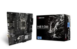 h610 - Biostar H610MT-E pagrindinė plokštė LGA 1700 Micro ATX - 1 nuotrauka