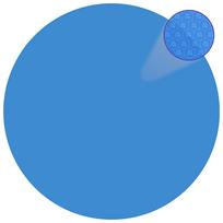 vidaXL Plūdur. saulės šviesą sugerianti baseino plėvelė Ø 455 cm, Mėlyna (Blue)