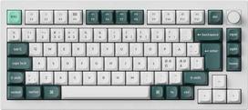 Keychron Q1 HE 75% Rankenėlė Belaidis Tri-Režimų QMK Gateron 2.0 Magnetinis Jungiklis Shell Baltas (White)