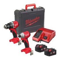 suktuvu rinkinys milwaukee m18 - Milwaukee M18 BLCPP2B-502C - 1 nuotrauka