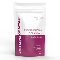 YOU 2.0 hidrolizuotas kolagenas, aviečių skonio, 300 g