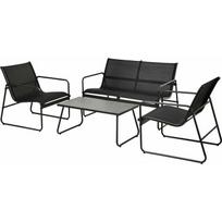 progarden lauko baldai - Lauko baldų komplektas ProGarden, juodas (Black), 4 dalių - 1 nuotrauka