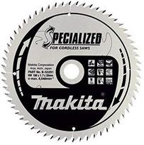 Makita B-53291 T.C.T. pjūklas 190X1.7X20mm 20° T60 SPECIALIZED akum. diskiniams pjūklams
