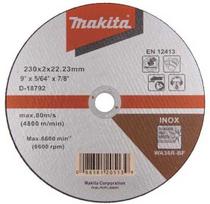Pjovimo diskas Makita D-18792, 230 x 2 x 22.23 mm
