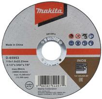 Makita D-65953 cutting wheel 115x1.2x22.23 stainless steel