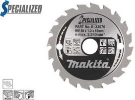 MAKITA PIŁA TARCZOWA 85x15x20z SPECJALIZED DREWNO