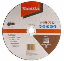 Makita Inox plokščias pjovimo diskas 230x22,23mm