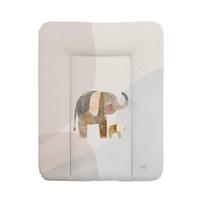 vystymo lenta 50x70 - Ceba Baby Basic Elephant Family, 70 cm x 50 cm, pilkas (Grey) - 1 nuotrauka