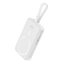 magnetic baseus 10000 - Baseus Magnetic Mini 10000mAh 20W MagSafe (Balta) - 1 nuotrauka