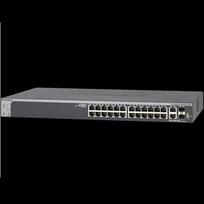 tinklo sakotuvas 24 - Netgear S3300 Smart Switch GS728TXP 24-port - 2 nuotrauka