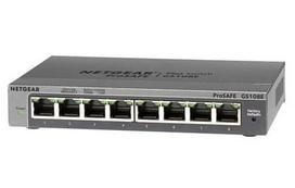 netgear gs108 - NETGEAR ProSafe PLUS GS108E - 10 nuotrauka