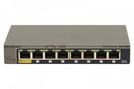 smart jungiklis - NETGEAR ProSafe GS108T 8-port - 8 nuotrauka