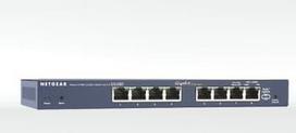 smart jungiklis - NETGEAR ProSafe GS108T 8-port - 9 nuotrauka