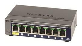 smart jungiklis - NETGEAR ProSafe GS108T 8-port - 14 nuotrauka