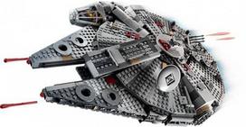 star wars zaislai - LEGO Star Wars Millennium Falcon 75257 - 5 nuotrauka