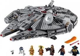 star wars zaislai - LEGO Star Wars Millennium Falcon 75257 - 4 nuotrauka