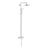 vonios dusas - Dušo sistema su termostatiniu maišytuvu Grohe Euphoria 260, chromas (Chrome) - 1 nuotrauka