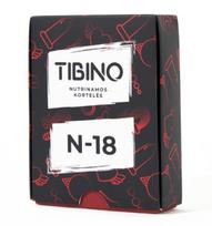 TIBINO Nutrinamų kortelių rinkinys "N-18"
