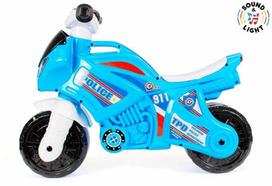 Paspiriamas motociklas Technok Police, mėlynas (Blue)