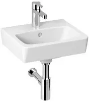 praustuvai 40 cm - Jika Lyra Plus, 40 cm x 34 cm, balta (White) - 1 nuotrauka
