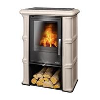 kietas kuras - Kietojo kuro krosnelė ABX Sicilia 9 Ahornweiss, 7 kW - 1 nuotrauka