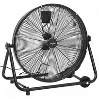 vidaXL Pramoninis ventiliatorius 60cm Juodas (Black)