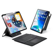 ipad deklas klaviatura - Dux Ducis DK Series Bluetooth Dėklas su Klaviatūra Apple iPad Pro 12.9 (2020/2021/2022) Juodas (Black) - 2 nuotrauka