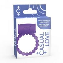 Vibruojantis penio žiedas Casual Love 25 Violetinis (Purple)