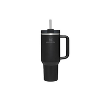 termosas su 2 puodeliais - Stanley The Quencher H2.O FlowState Tumbler, 1.18 l, Juodas (Black) - 2 nuotrauka