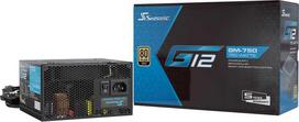 maitinimo blokas psu 750w - Seasonic G12 GM-750 750W 80 PLUS Gold Juodas (Black) - 1 nuotrauka