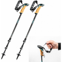 ejimo lazdos leki - Šiaurietiško ėjimo lazdos Leki Cressida AS, 90-125 cm - 2 nuotrauka