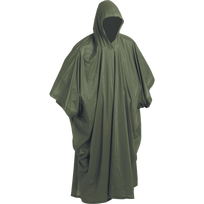 Lietpaltis universalus Cerva Poncho, žalia, Universalus dydis