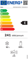 senukai saldytuvai - Beko B3RCNA344HW1 - 7 nuotrauka