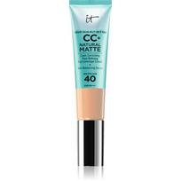 it cosmetics cc light - IT Cosmetics CC+ Natural Matte Kremas SPF 40 Light Medium, 32 ml - 3 nuotrauka