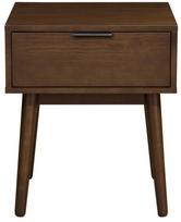 tamsiai rudi naktiniai staliukai - Naktinis staliukas Cassina, riešutas (Walnut), 45 x 40 x 53 cm - 1 nuotrauka