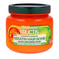Garnier Fructis Goodbye Damage Keratin Hair Bomb plaukų kaukė, 320 ml