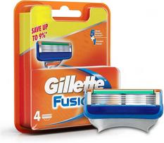 skustuvo peiliukai - Skustuvo galvučių komplektas Gillette, Fusion, 4 vnt - 2 nuotrauka