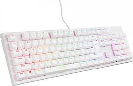 silent keyboard - Genesis Thor 303 TKL, mechaninė klaviatūra žaidimams, laidinė, US, balta, Outemu Peach Silent (NKG-2063) - 9 nuotrauka