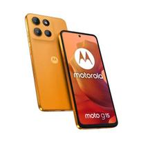 oranzinis - Motorola Moto G15 256GB Sunrise Orange (Oranžinė) - 1 nuotrauka