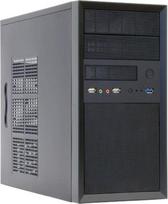 Chieftec CT-01B-OP Mini Tower Juoda (Black)