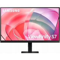 samsung monitorius - Samsung ViewFinity S7 LS27D702EAUXEN 27", 4K, Juodas (Black) - 1 nuotrauka