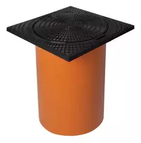 Maxpol Šulinio dangtis su vamzdžiu 400 x 400 mm, Ø 315 mm, 1.5t