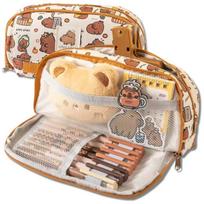 CoolPack Kapibara Pencil Case 2 Skyrių