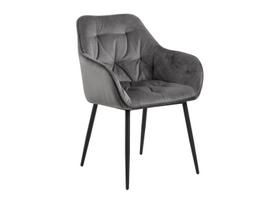 brooke kede - Valgomojo kėdė Brooke, tamsiai pilka (Dark Grey) - 2 nuotrauka