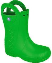 Crocs Kids' Handle It Rain Boot Žalia (Grass Green) 30-31